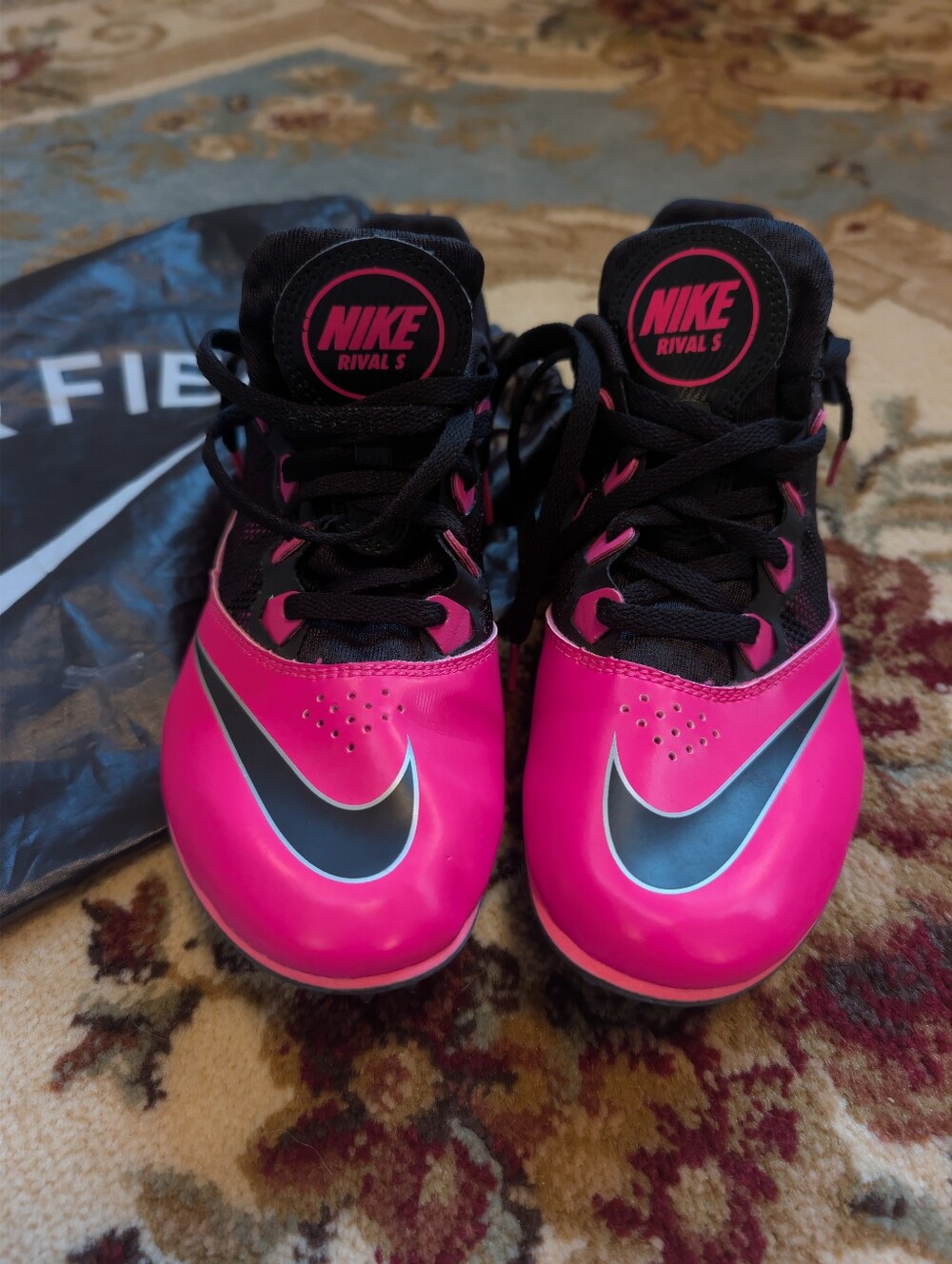 Nike Rival S Women's Track & Field Racing Spikes - Pink/Black